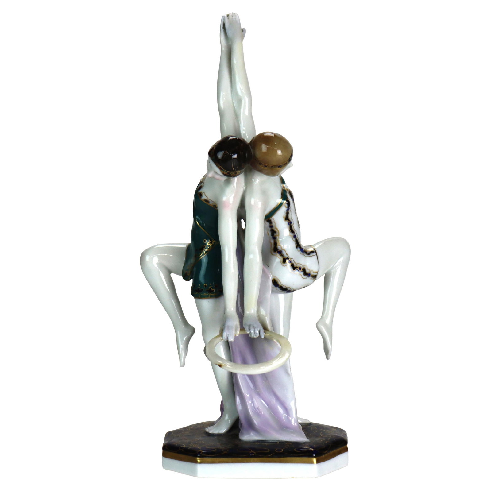 Art Deco Porcelain Dancers Figurine by Ens-Porzellan Volkstedt c1920 (1 of 10)