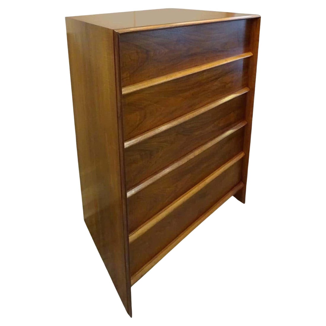 Mid-Century Modern T.H. Robsjohn-Gibbings Tall Chest by Widdicomb (1 of 5)