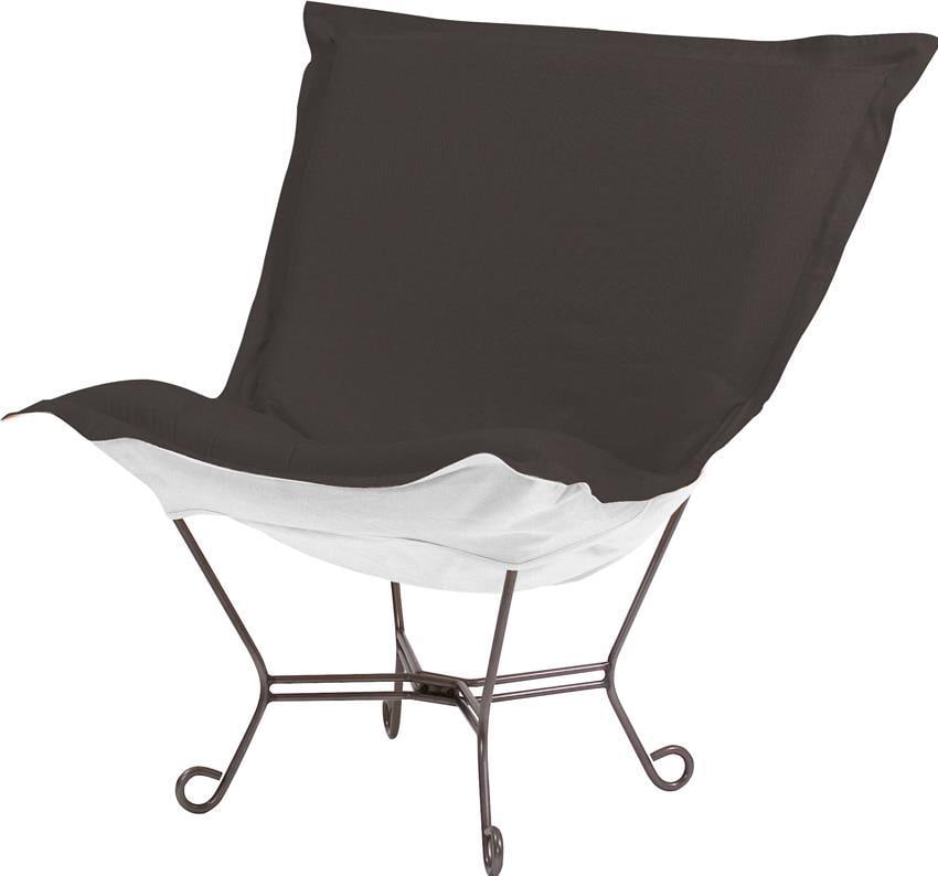 Howard Elliott Charcoal Seascape Puff Chair Contemporary Design: Howard Elliott Charcoal Seascape Puff Chair Contemporary Design Enhance your outdoor space with the Durable Seascape Patio Puff Chair, designed for comfort and style. This contemporary chair features 
