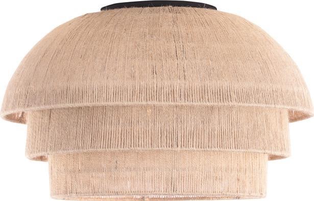 Kalco Seychelles 16 Inch Matte Black Flush Mount Light Fixture (1 of 1)