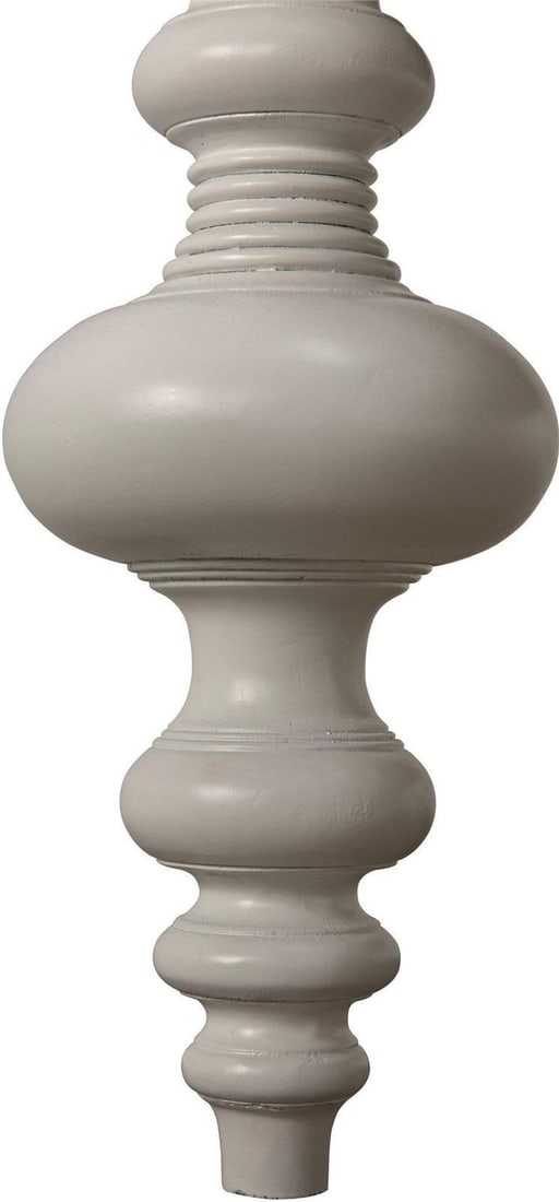Graff Coffee Table by Noir Solid White Mahogany Transitional Style (1 of 4)