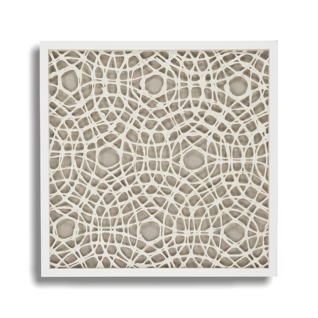 Zentique Modern Alabaster Framed Abstract Wall Art 30x30 (1 of 3)