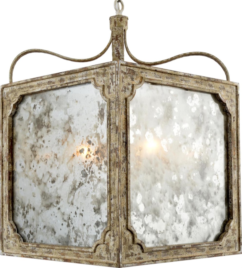 Terracotta Nadia Rustic Farmhouse Chandelier Glass 28H: Terracotta Nadia Rustic Farmhouse Chandelier Glass 28H Enhance your space with the Rustic Farmhouse Glamour Nadia Chandelier, exuding a charming vintage allure. This chandelier features a washed gray 