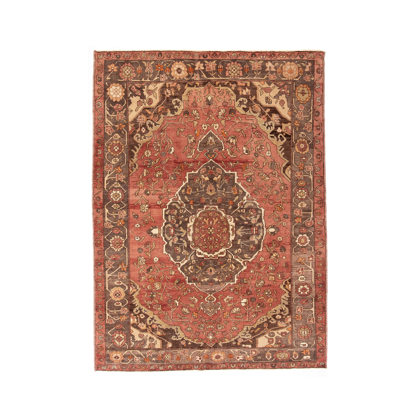 Authentic Handmade Anatolia Wool Carpet 78 x 106.3 Inches: Authentic Handmade Anatolia Wool Carpet 78 x 106.3 Inches This Authentic Handmade Anatolia Carpet is crafted from high-quality wool on wool, showcasing a beautiful and intricate design. Made in Anatol