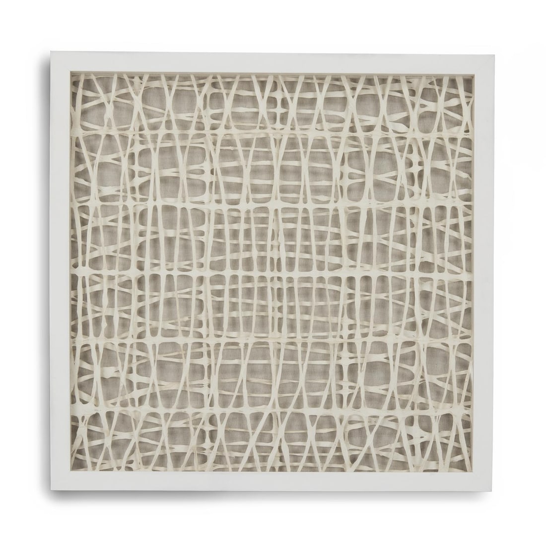 Zentique Elegant Abstract Alabaster Wall Art 24x24 Framed Decor (1 of 3)