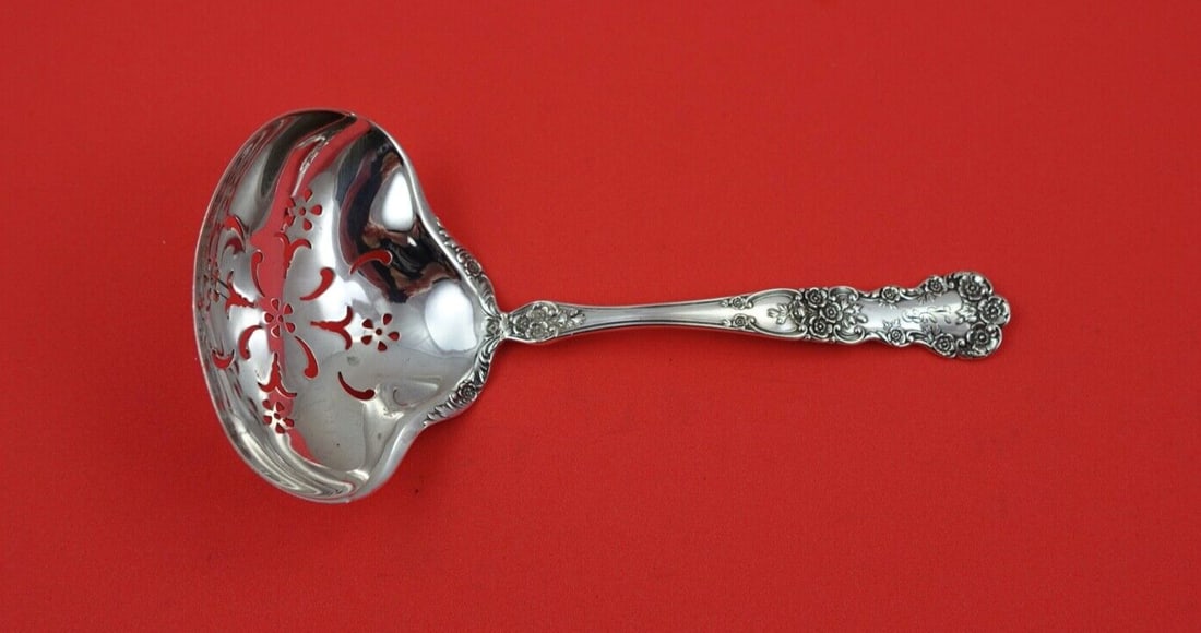 Gorham Buttercup Sterling Silver Serving Spoon 6 Inch (1 of 2)