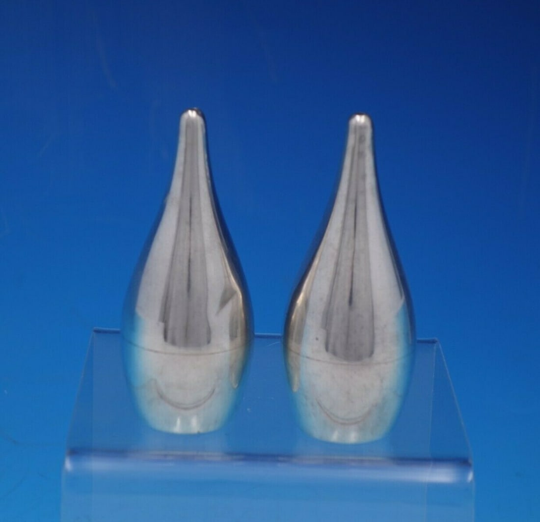 Allan Adler Starlit Sterling Silver Salt & Pepper Shaker Set 2pc (1 of 4)