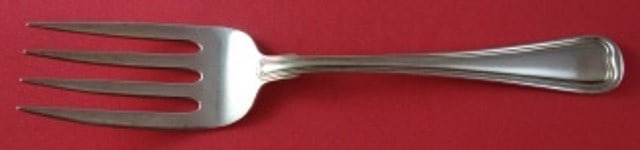 Gorham Old French Sterling Silver 4-Tine Vegetable Serving Fork 9": Gorham Old French Sterling Silver 4-Tine Vegetable Serving Fork 9" This exquisite Old French vegetable serving fork by Gorham features a classic 4-tine design crafted from high-quality sterling silver