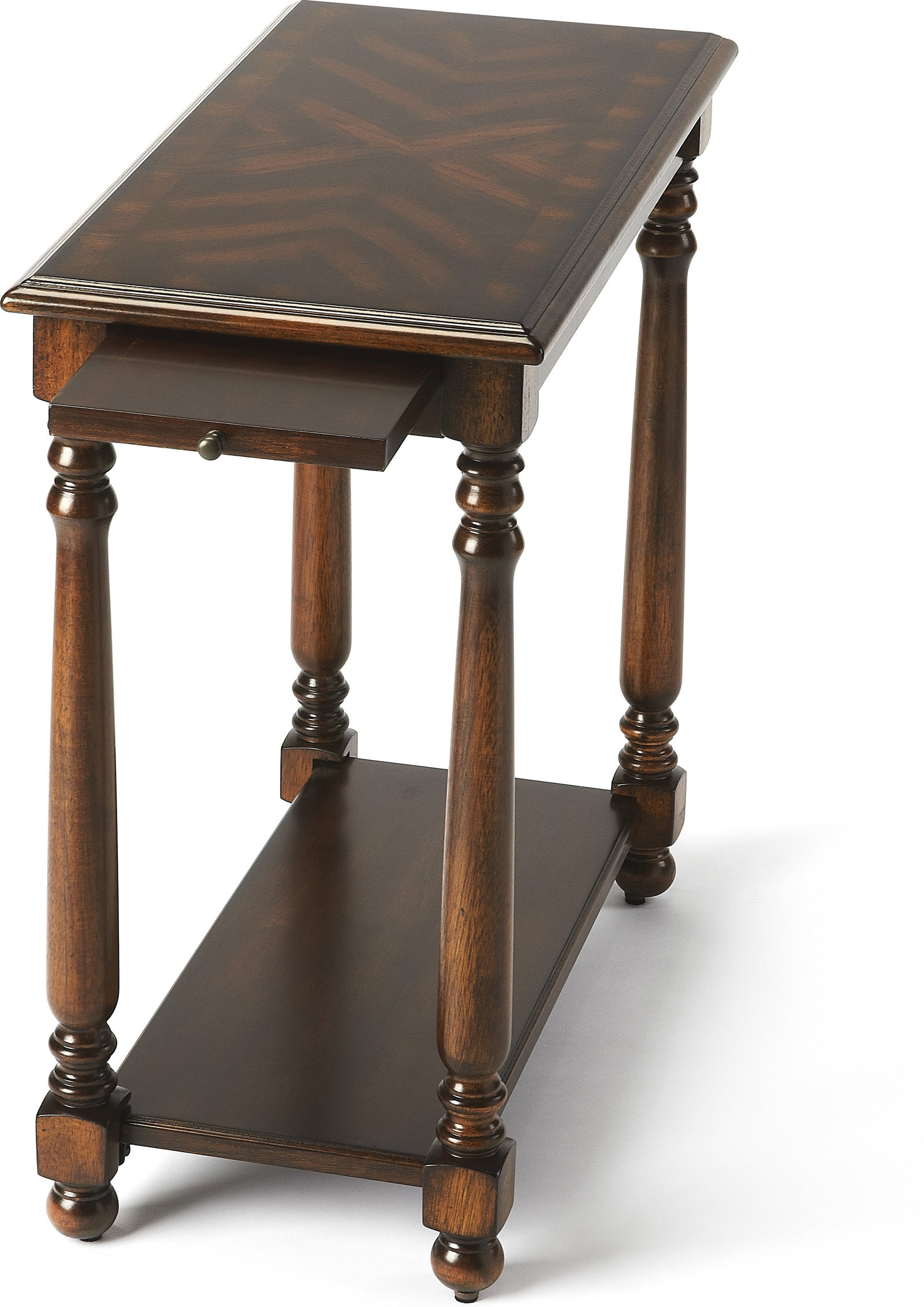Butler Devane Classic Side Table with Pull-Out Ledge (1 of 2)