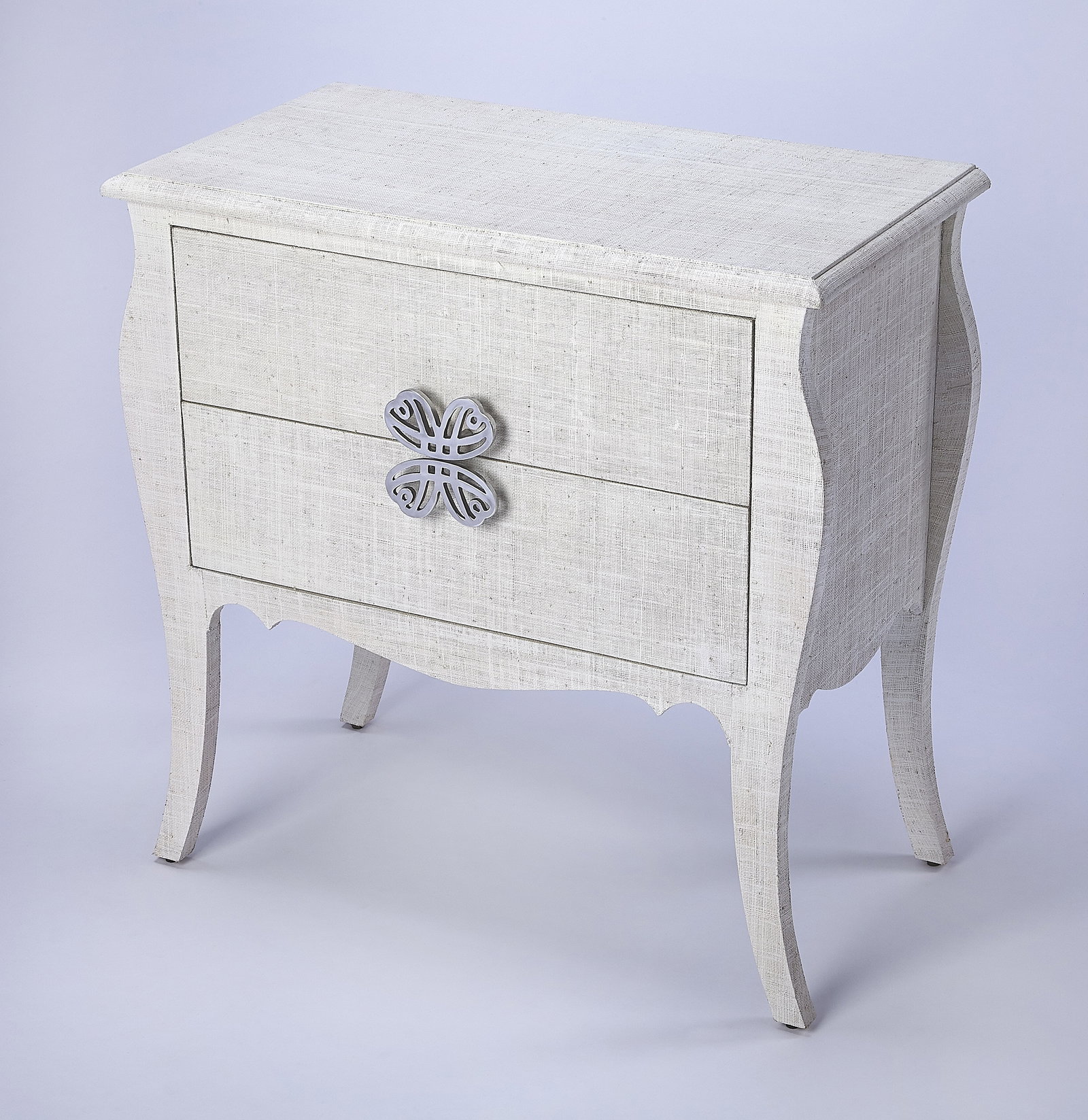 Butler Elegant Felicia Coastal Accent Chest in Raffia: Butler Elegant Felicia Coastal Accent Chest in Raffia Introducing the Elegant Felicia Accent Chest, a stunning addition to any coastal-inspired decor. This chest features a sleek off-white finish and 