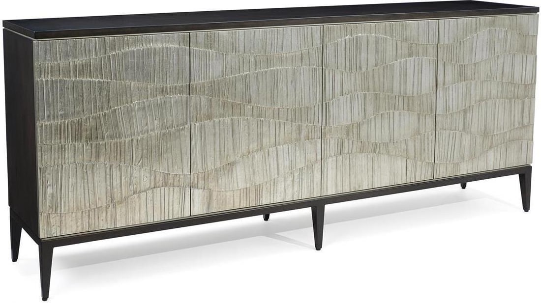 John-Richard Dumerili Sideboard French Style Wave Design: John-Richard Dumerili Sideboard French Style Wave Design The Dumerili Sideboard showcases a sophisticated wave design, perfect for enhancing your dining or living space. This elegant piece is crafted 