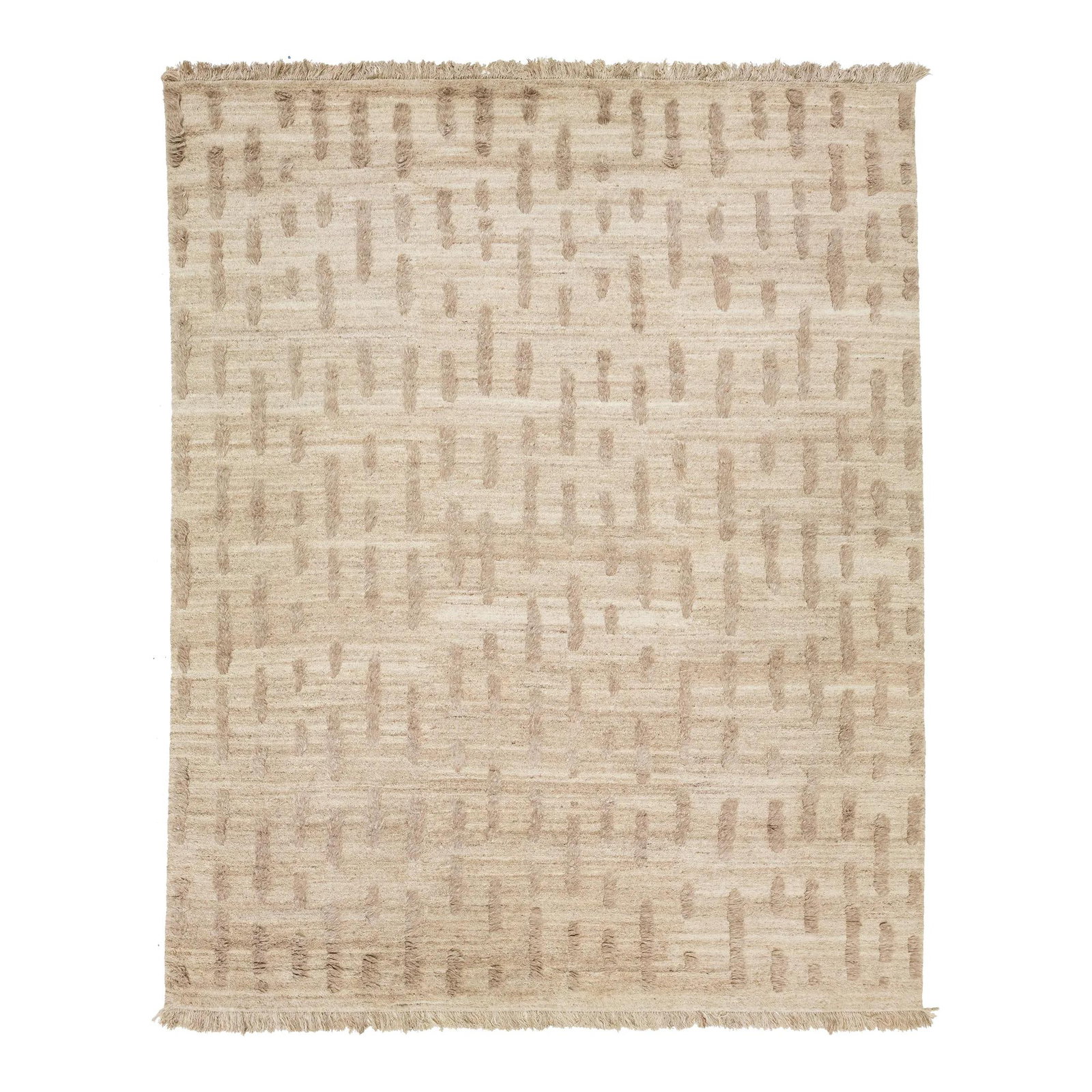 Hand-Knotted Organic Moroccan Wool Rug Beige Geometric 12' x 14'10': Hand-Knotted Organic Moroccan Wool Rug Beige Geometric 12' x 14'10' Enhance your living space with this exquisite hand-knotted organic Moroccan wool rug, showcasing a beautiful beige background comple