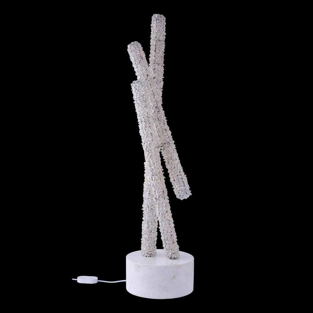 Kalco Lina 68 Inch Floor Lamp Polished Chrome Marble Base Dimmable LED: Kalco Lina 68 Inch Floor Lamp Polished Chrome Marble Base Dimmable LED Illuminate your space with the Sleek Lina Floor Lamp, featuring a stunning polished chrome finish and a marble base. Designed to 