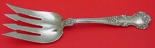Gorham Cambridge Sterling Silver 8.5" Vegetable Serving Fork: Gorham Cambridge Sterling Silver 8.5" Vegetable Serving Fork This stunning Cambridge pattern serving fork by Gorham is a beautiful example of sterling silver craftsmanship. Measuring 8 1/2 inches, it 