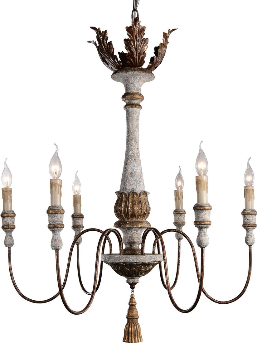 Terracotta Calandra 6-Light Bowl Chandelier in Copper Ivory Finish: Terracotta Calandra 6-Light Bowl Chandelier in Copper Ivory Finish Illuminate your traditional spaces with this exquisite Terracotta Calandra Bowl Chandelier. Crafted in an antique or vintage style,