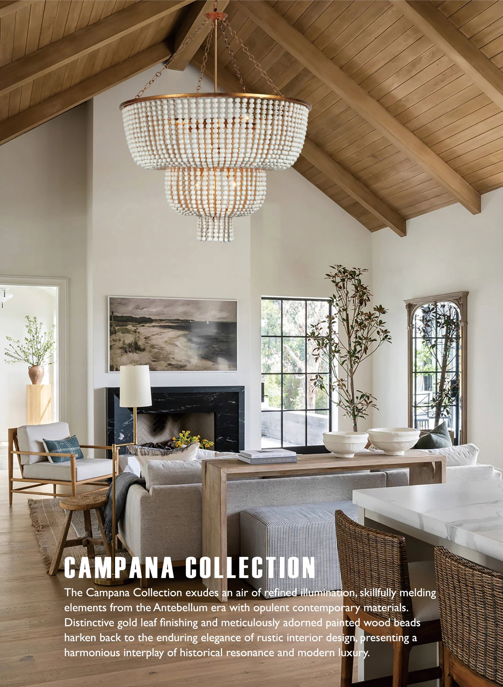 Terracotta Campana Two-Tier Gold Leaf Chandelier: Terracotta Campana Two-Tier Gold Leaf Chandelier Illuminate your space with this Elegant Gold Leaf Campana Two-Tier Chandelier, designed in a charming antique style. This stunning chandelier features 