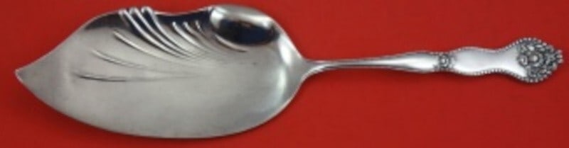 Mount Vernon Adolphus Sterling Silver Fish Server 11.5 inches Serving Piece: Mount Vernon Adolphus Sterling Silver Fish Server 11.5 inches Serving Piece This exquisite fish server from the Adolphus pattern by Mount Vernon is crafted from high-quality sterling silver. Measuring