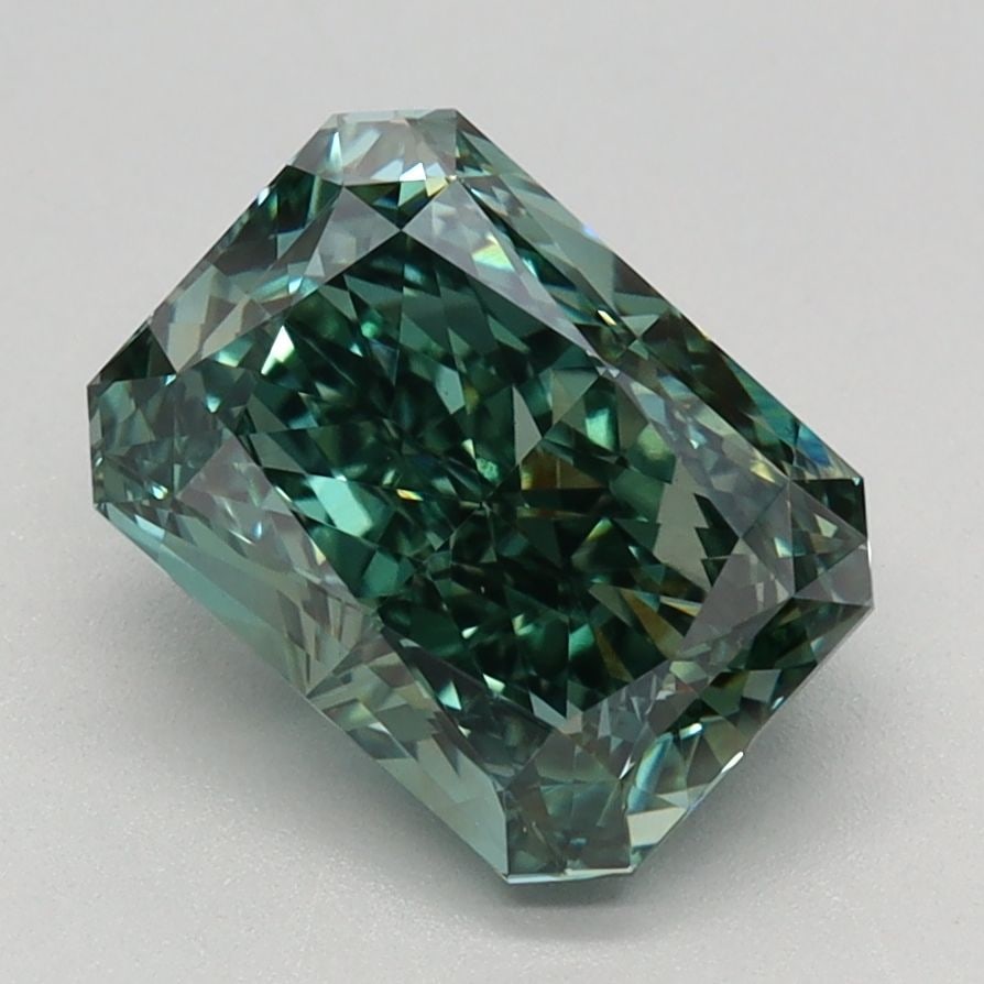 Loose Diamond - RADIANT 2.21ct Fancy Vivid Green VS1 (1 of 1)