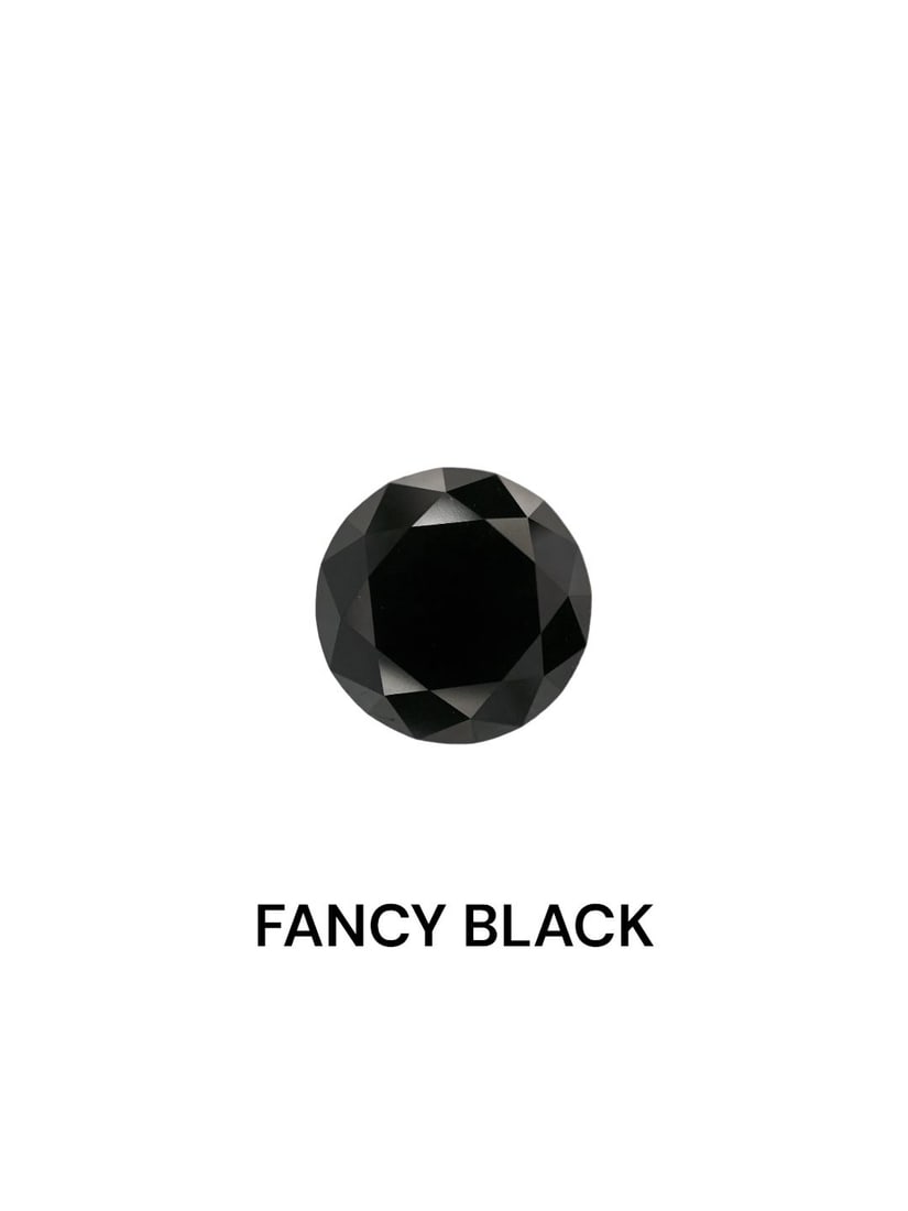 Loose Diamond - ROUND 0.18ct Fancy Black VVS2: Loose Diamond - ROUND 0.18ct Fancy Black VVS2 Source: Natural Shape: ROUND Carats: 0.18 Color: Fancy Black Certification: NONE PLEASE NOTE: Framed, Large, or heavy items do not have shipping costs inc