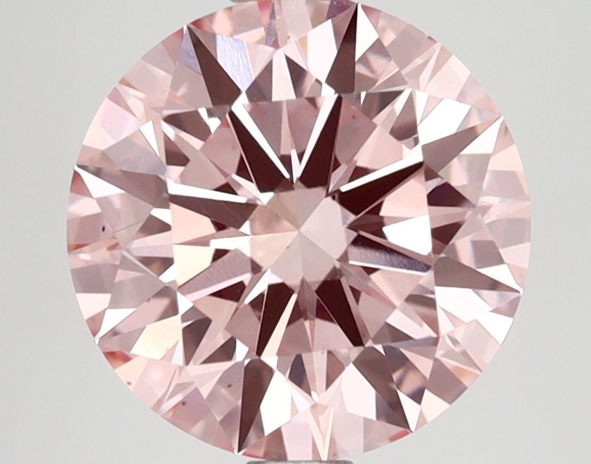 Ideal Loose Diamond - ROUND 2.67ct Fancy Intense Pink VS1: Ideal Loose Diamond - ROUND 2.67ct Fancy Intense Pink VS1 Source: This is a real non-mined Diamond that has been grown in a lab Shape: ROUND Carats: 2.67 Color: Fancy Intense Pink Certification: IGI V