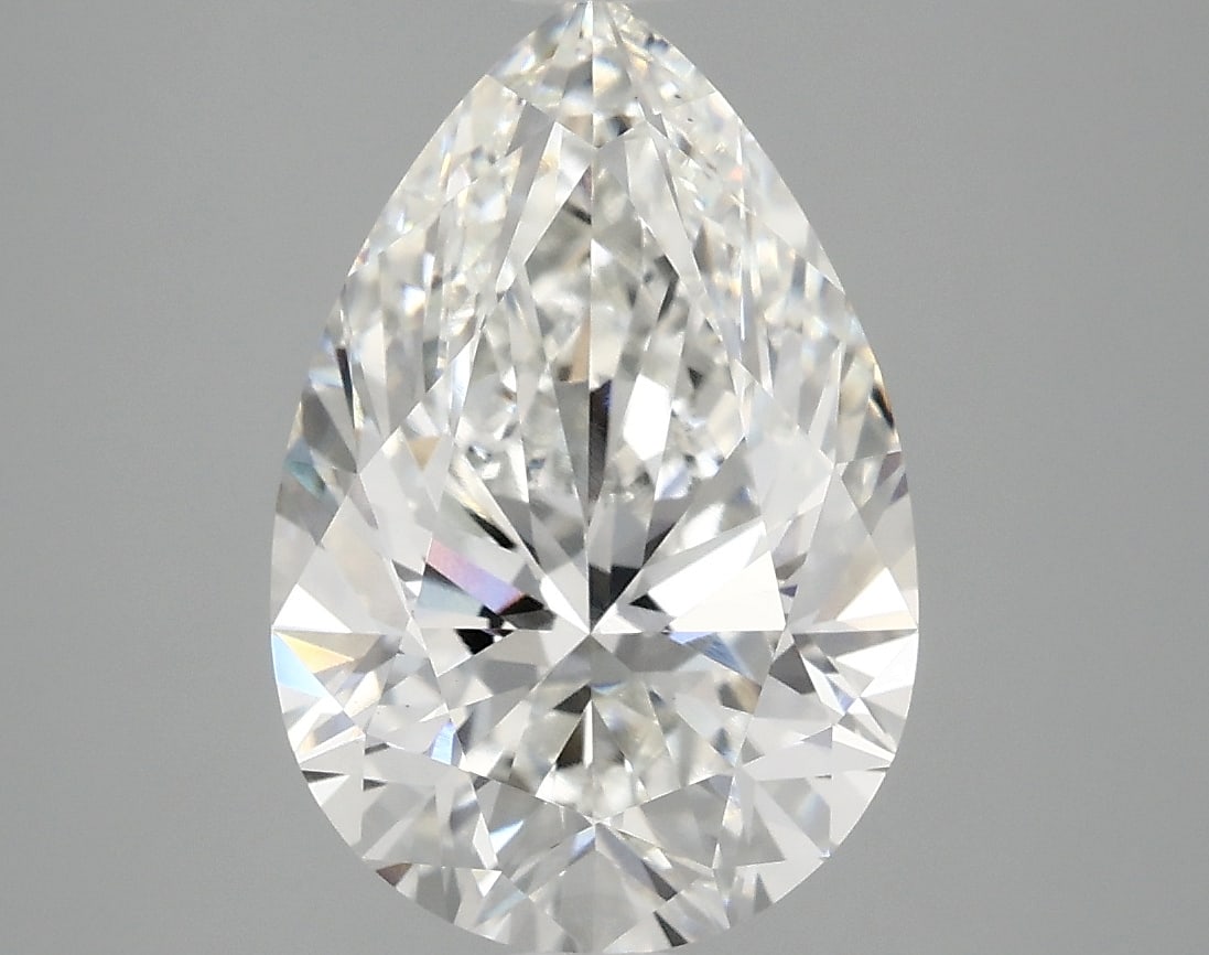 Loose Diamond - PEAR 3.98ct F VS1: Loose Diamond - PEAR 3.98ct F VS1 Source: This is a real non-mined Diamond that has been grown in a lab Shape: PEAR Carats: 3.98 Color: F Clarity: VS1 Certification: IGI Condition: Pre-Owned PLEASE NO