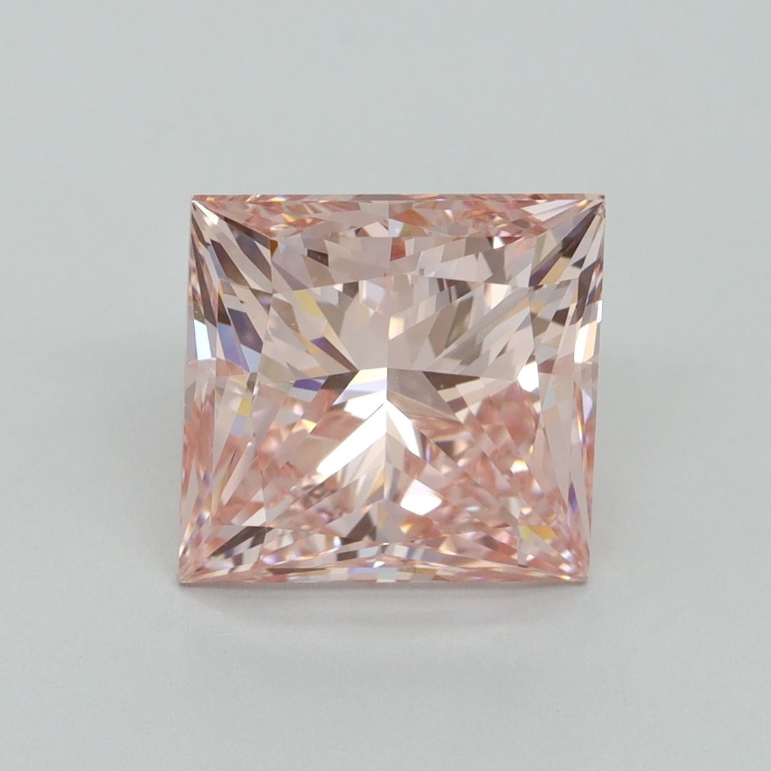 Loose Diamond - PRINCESS 5.05ct Fancy Intense Pink VS1: Loose Diamond - PRINCESS 5.05ct Fancy Intense Pink VS1 Source: This is a real non-mined Diamond that has been grown in a lab Shape: PRINCESS Carats: 5.05 Color: Fancy Intense Pink Certification: IGI V