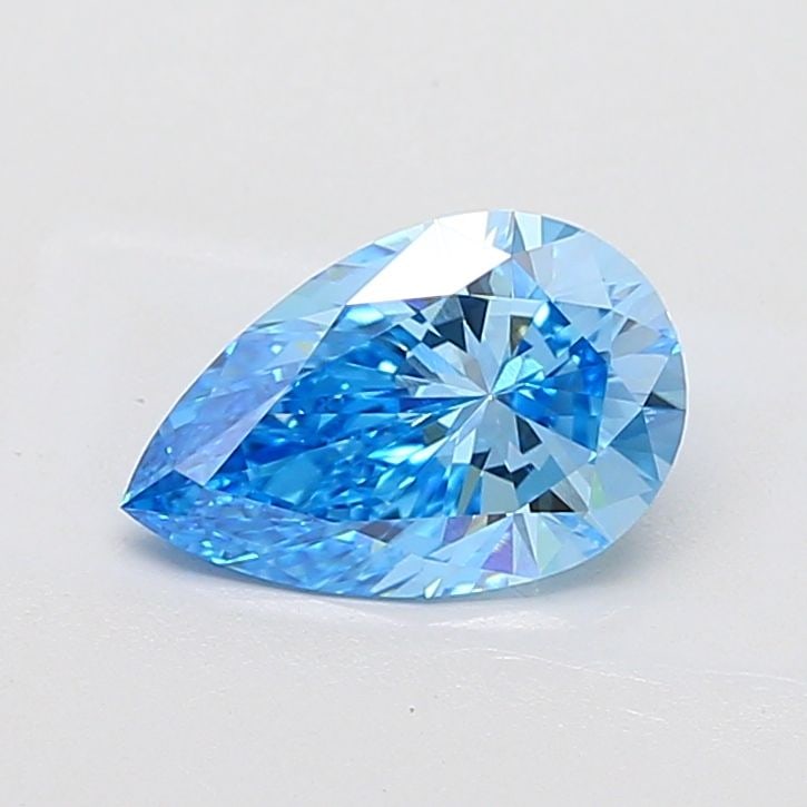 Loose Diamond - PEAR 2.0ct Fancy Vivid Blue VS1: Loose Diamond - PEAR 2.0ct Fancy Vivid Blue VS1 Source: This is a real non-mined Diamond that has been grown in a lab Shape: PEAR Carats: 2.0 Color: Fancy Vivid Blue Certification: IGI Video:
