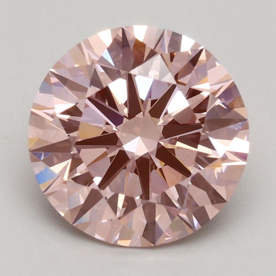 Ideal Loose Diamond - ROUND 2.73ct Fancy Intense Pink VVS2: Ideal Loose Diamond - ROUND 2.73ct Fancy Intense Pink VVS2 Source: This is a real non-mined Diamond that has been grown in a lab Shape: ROUND Carats: 2.73 Color: Fancy Intense Pink Certification: IGI 