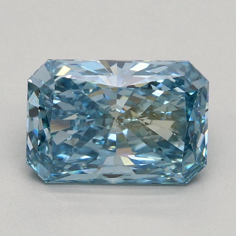 Loose Diamond - RADIANT 1.69ct Fancy Vivid Blue VVS2: Loose Diamond - RADIANT 1.69ct Fancy Vivid Blue VVS2 Source: This is a real non-mined Diamond that has been grown in a lab Shape: RADIANT Carats: 1.69 Color: Fancy Vivid Blue Certification: IGI Video: