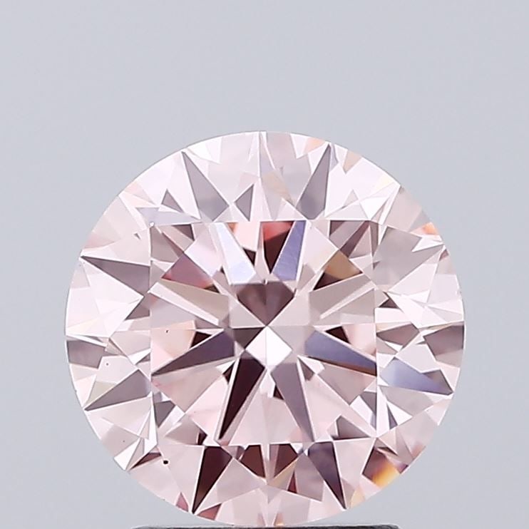 Loose Diamond - ROUND 2.49ct Fancy Intense Pink VS1: Loose Diamond - ROUND 2.49ct Fancy Intense Pink VS1 Source: This is a real non-mined Diamond that has been grown in a lab Shape: ROUND Carats: 2.49 Color: Fancy Intense Pink Certification: IGI Video: