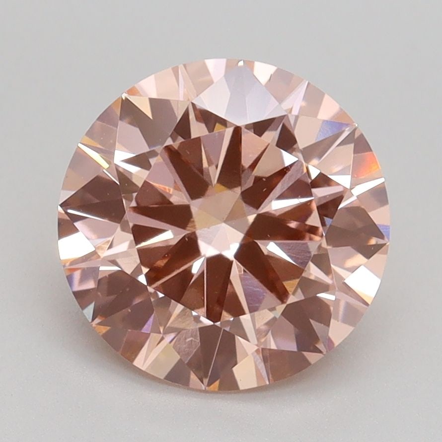 Loose Diamond - ROUND 2.59ct Fancy Intense Pink VS1: Loose Diamond - ROUND 2.59ct Fancy Intense Pink VS1 Source: This is a real non-mined Diamond that has been grown in a lab Shape: ROUND Carats: 2.59 Color: Fancy Intense Pink Certification: IGI Video:
