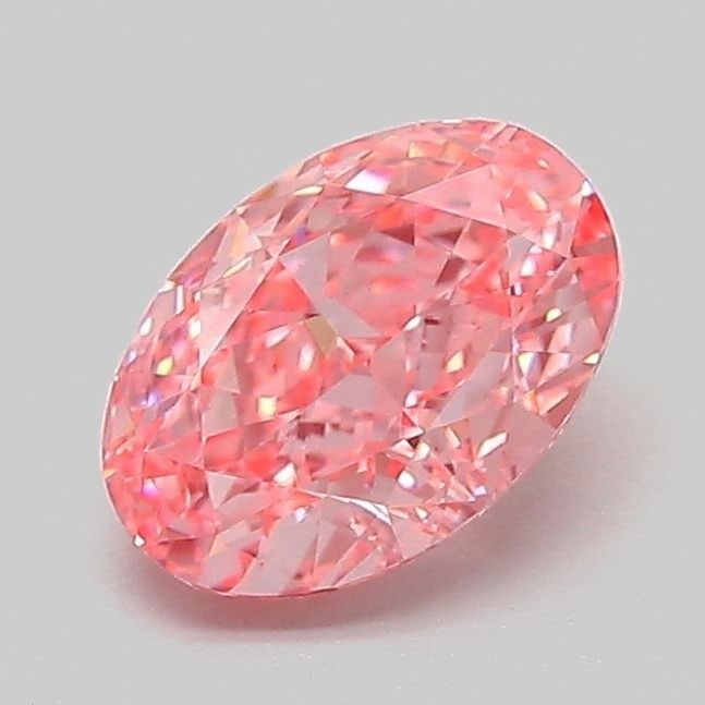 Loose Diamond - OVAL 1.06ct Fancy Vivid Pink VS1: Loose Diamond - OVAL 1.06ct Fancy Vivid Pink VS1 Source: This is a real non-mined Diamond that has been grown in a lab Shape: OVAL Carats: 1.06 Color: Fancy Vivid Pink Certification: IGI Video: