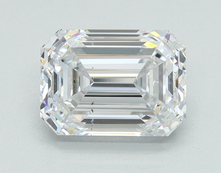 Loose Diamond - EMERALD 1.52ct D SI1: Loose Diamond - EMERALD 1.52ct D SI1 Source: This is a real non-mined Diamond that has been grown in a lab Shape: EMERALD Carats: 1.52 Color: D Clarity: SI1 Certification: IGI Condition: Pre-Owned PLE