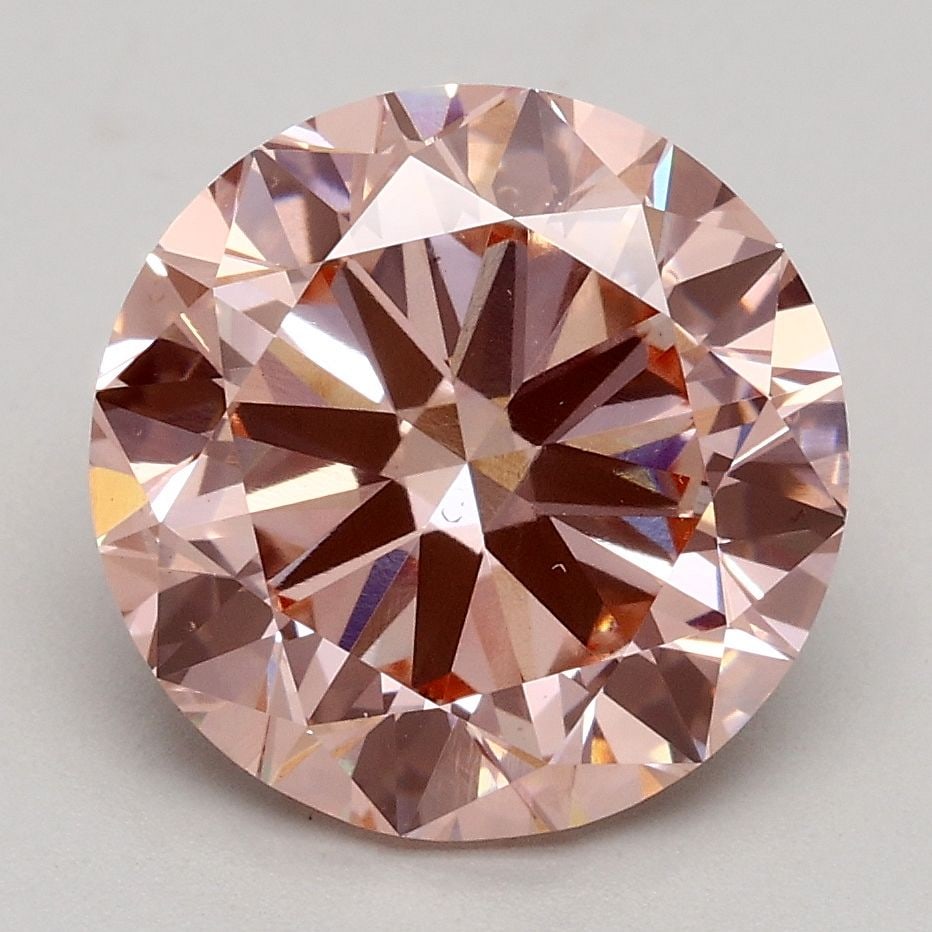 Loose Diamond - ROUND 3.0ct Fancy Intense Pink VS2: Loose Diamond - ROUND 3.0ct Fancy Intense Pink VS2 Source: This is a real non-mined Diamond that has been grown in a lab Shape: ROUND Carats: 3.0 Color: Fancy Intense Pink Certification: IGI Video:
