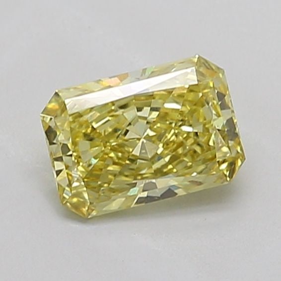 Loose Diamond - RADIANT 0.95ct Fancy Vivid Yellow VS1: Loose Diamond - RADIANT 0.95ct Fancy Vivid Yellow VS1 Source: This is a real non-mined Diamond that has been grown in a lab Shape: RADIANT Carats: 0.95 Color: Fancy Vivid Yellow Certification: IGI Vid