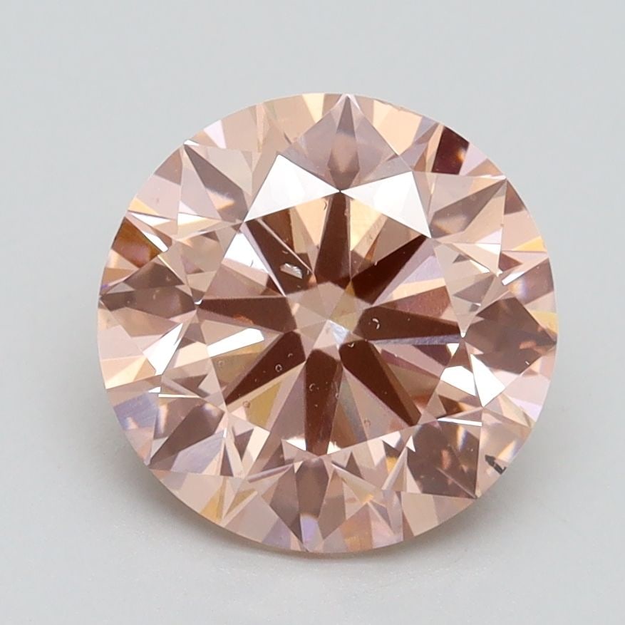 Loose Diamond - ROUND 2.5ct Fancy Intense Pink SI1: Loose Diamond - ROUND 2.5ct Fancy Intense Pink SI1 Source: This is a real non-mined Diamond that has been grown in a lab Shape: ROUND Carats: 2.5 Color: Fancy Intense Pink Certification: IGI Video: