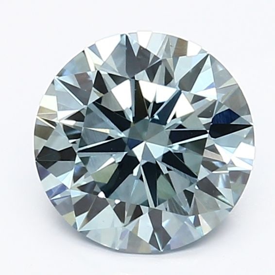 Ideal Loose Diamond - ROUND 1.36ct Fancy Vivid Blue VS1: Ideal Loose Diamond - ROUND 1.36ct Fancy Vivid Blue VS1 Source: This is a real non-mined Diamond that has been grown in a lab Shape: ROUND Carats: 1.36 Color: Fancy Vivid Blue Certification: IGI Video