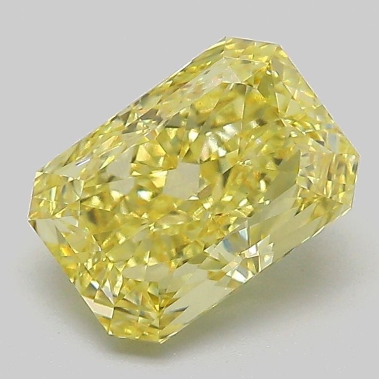 Loose Diamond - RADIANT 2.15ct Fancy Intense Yellow VVS2: Loose Diamond - RADIANT 2.15ct Fancy Intense Yellow VVS2 Source: This is a real non-mined Diamond that has been grown in a lab Shape: RADIANT Carats: 2.15 Color: Fancy Intense Yellow Certification: IG