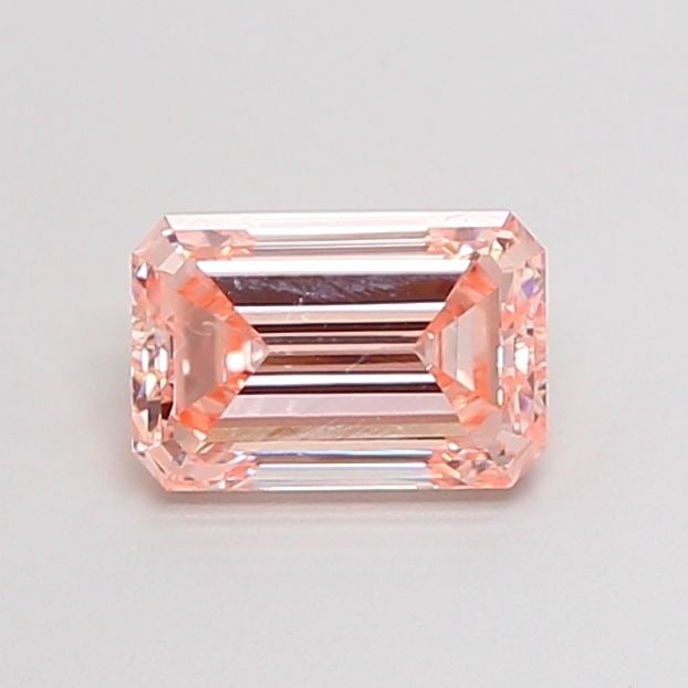 Loose Diamond - EMERALD 1.07ct Fancy Intense Pink VVS2: Loose Diamond - EMERALD 1.07ct Fancy Intense Pink VVS2 Source: This is a real non-mined Diamond that has been grown in a lab Shape: EMERALD Carats: 1.07 Color: Fancy Intense Pink Certification: IGI Vi