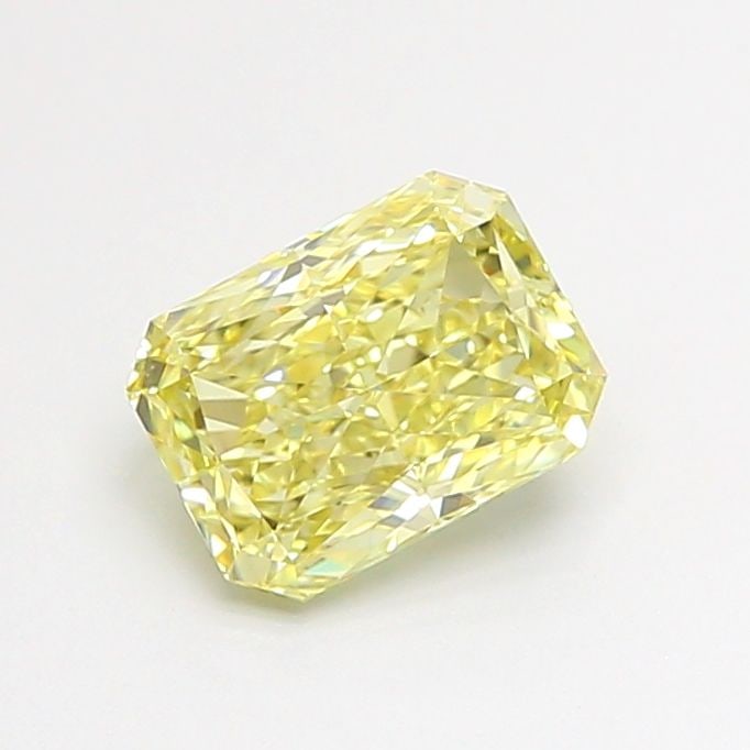 Loose Diamond - RADIANT 1.2ct Fancy Yellow VVS2: Loose Diamond - RADIANT 1.2ct Fancy Yellow VVS2 Source: This is a real non-mined Diamond that has been grown in a lab Shape: RADIANT Carats: 1.2 Color: Fancy Yellow Certification: IGI Video:
