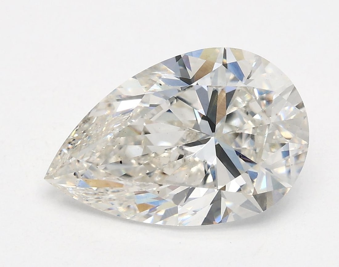 Loose Diamond - PEAR 2.5ct G VS2: Loose Diamond - PEAR 2.5ct G VS2 Source: This is a real non-mined Diamond that has been grown in a lab Shape: PEAR Carats: 2.5 Color: G Clarity: VS2 Certification: IGI Video: