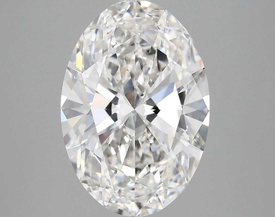 Loose Diamond - OVAL 3.8ct E VS2: Loose Diamond - OVAL 3.8ct E VS2 Source: This is a real non-mined Diamond that has been grown in a lab Shape: OVAL Carats: 3.8 Color: E Clarity: VS2 Certification: IGI Video: