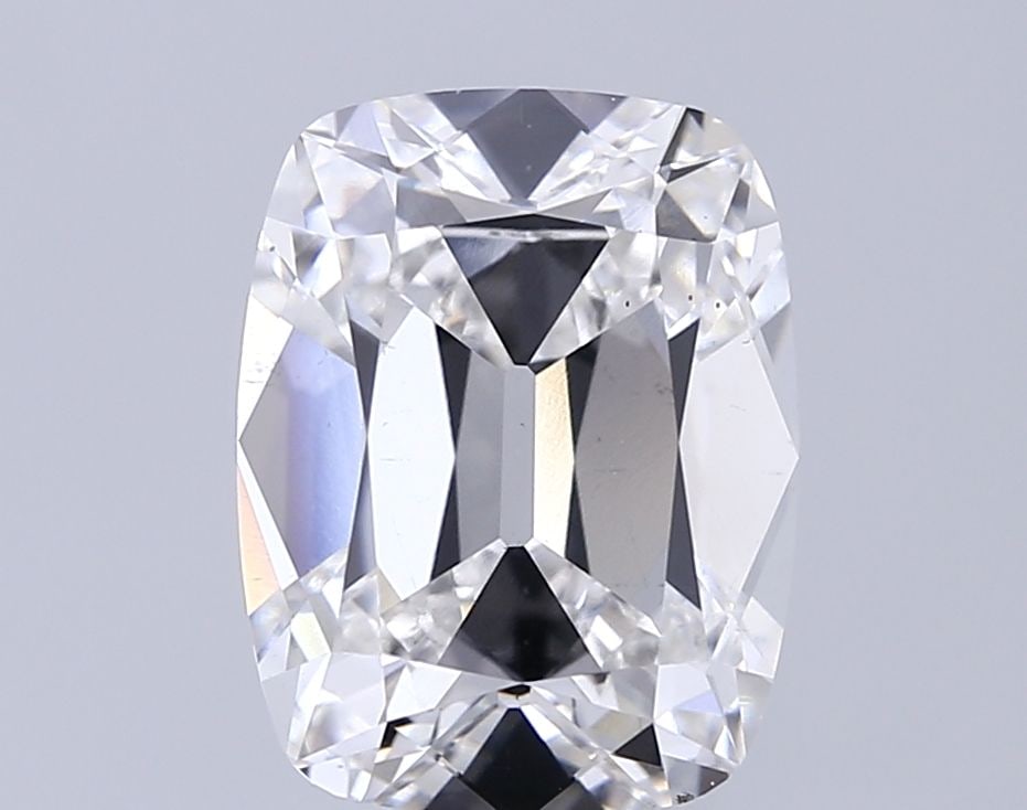 Loose Diamond - CUSHION BRILLIANT 5.02ct F VS2: Loose Diamond - CUSHION BRILLIANT 5.02ct F VS2 Source: This is a real non-mined Diamond that has been grown in a lab Shape: CUSHION BRILLIANT Carats: 5.02 Color: F Clarity: VS2 Certification: IGI Vide