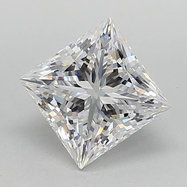 Loose Diamond - PRINCESS 2.03ct E VVS2: Loose Diamond - PRINCESS 2.03ct E VVS2 Source: This is a real non-mined Diamond that has been grown in a lab Shape: PRINCESS Carats: 2.03 Color: E Clarity: VVS2 Certification: GIA Video: