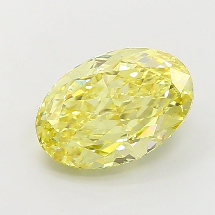 Loose Diamond - OVAL 5.04ct Fancy Intense Yellow VS1: Loose Diamond - OVAL 5.04ct Fancy Intense Yellow VS1 Source: This is a real non-mined Diamond that has been grown in a lab Shape: OVAL Carats: 5.04 Color: Fancy Intense Yellow Certification: IGI Video