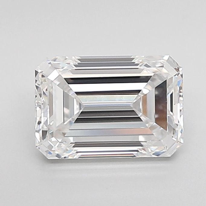 Loose Diamond - EMERALD 2.09ct D VVS2: Loose Diamond - EMERALD 2.09ct D VVS2 Source: This is a real non-mined Diamond that has been grown in a lab Shape: EMERALD Carats: 2.09 Color: D Clarity: VVS2 Certification: IGI Video: