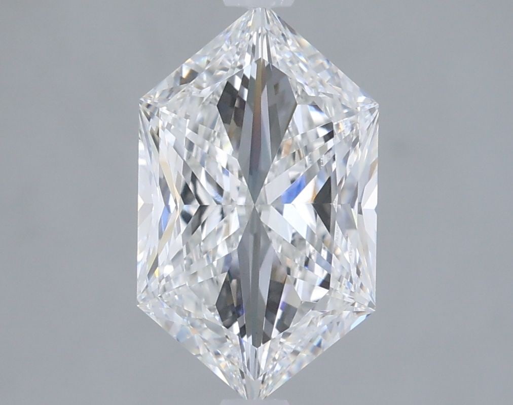 Loose Diamond - HEXAGONAL 2.06ct D VVS2: Loose Diamond - HEXAGONAL 2.06ct D VVS2 Source: This is a real non-mined Diamond that has been grown in a lab Shape: HEXAGONAL Carats: 2.06 Color: D Clarity: VVS2 Certification: IGI Video:
