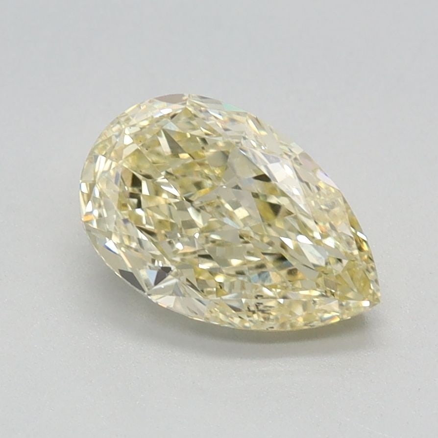 Loose Diamond - PEAR 1.19ct Fancy Yellow VS1: Loose Diamond - PEAR 1.19ct Fancy Yellow VS1 Source: This is a real non-mined Diamond that has been grown in a lab Shape: PEAR Carats: 1.19 Color: Fancy Yellow Certification: IGI Video:
