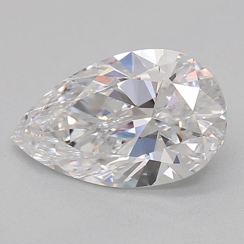 Loose Diamond - PEAR 0.8ct D VS2: Loose Diamond - PEAR 0.8ct D VS2 Source: This is a real non-mined Diamond that has been grown in a lab Shape: PEAR Carats: 0.8 Color: D Clarity: VS2 Certification: GCAL Video: