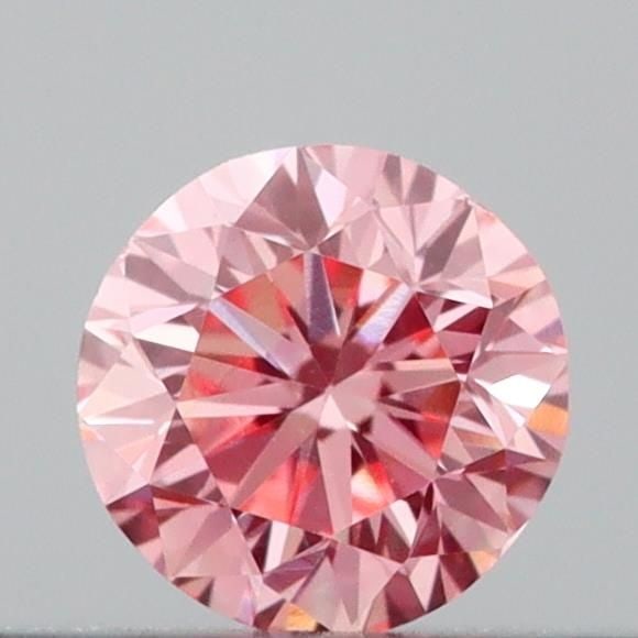 Loose Diamond - ROUND 0.18ct Fancy Intense Pink VS1: Loose Diamond - ROUND 0.18ct Fancy Intense Pink VS1 Source: This is a real non-mined Diamond that has been grown in a lab Shape: ROUND Carats: 0.18 Color: Fancy Intense Pink Certification: IGI Video: